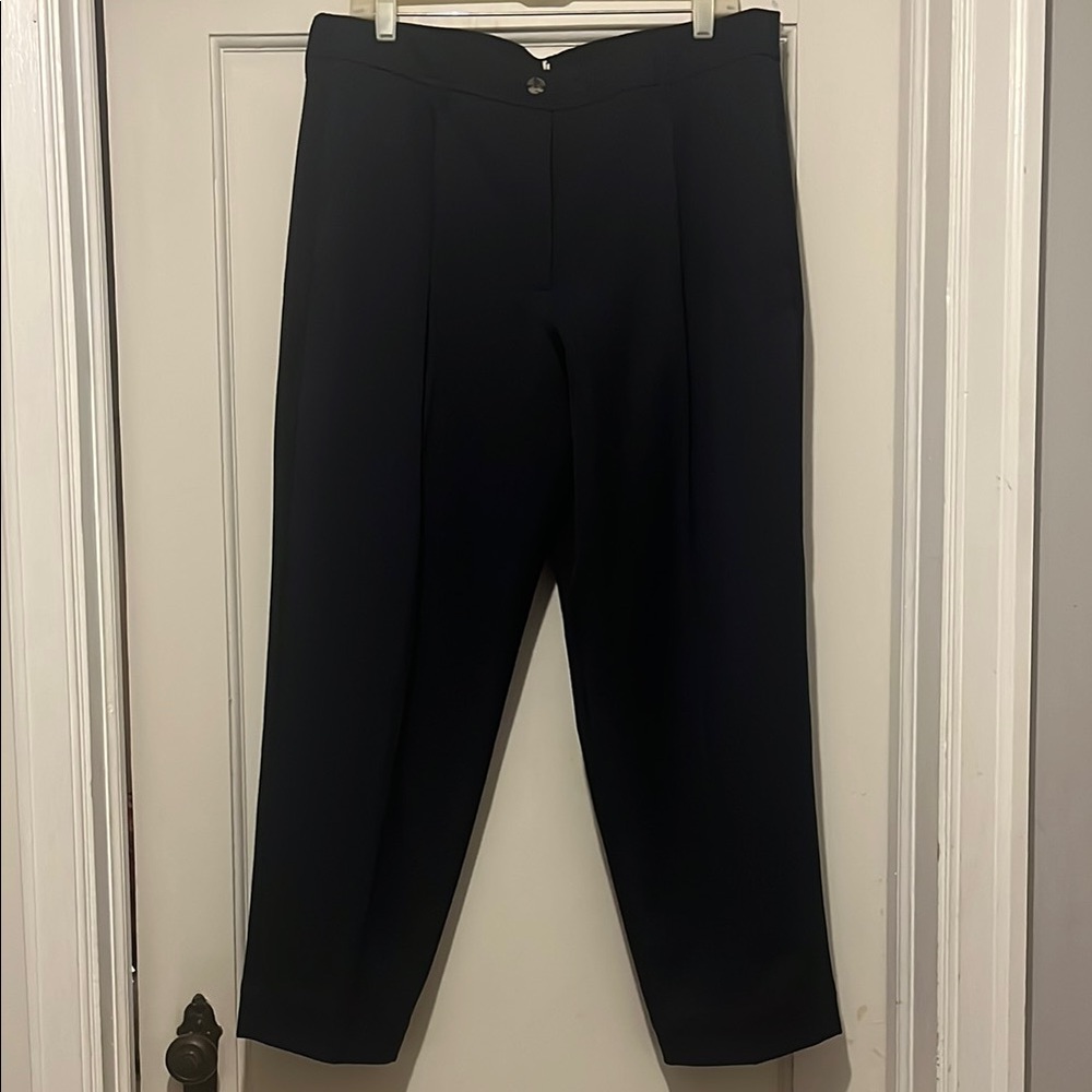 COS Black and Navy Pants